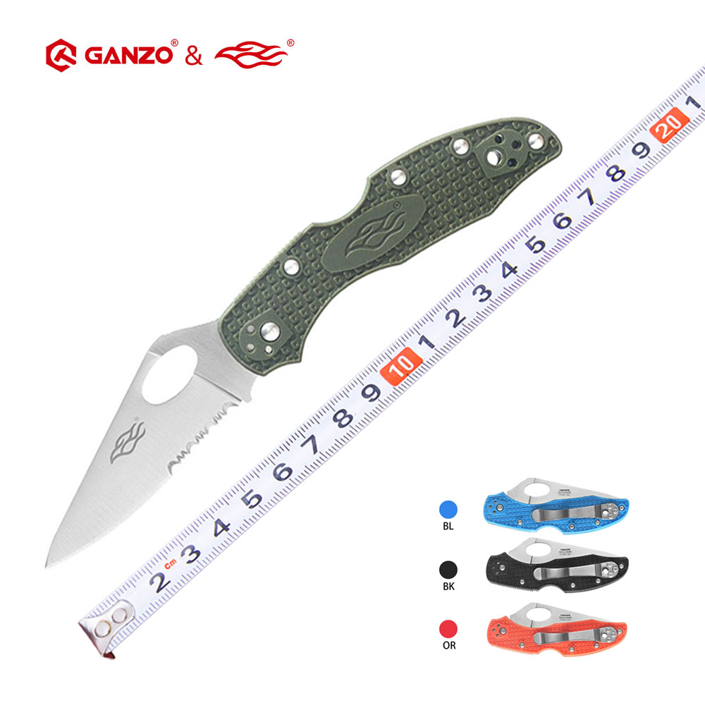 Survival Knife Full Tang - Hot selling 58-60HRC GANZO FBknife F759MS