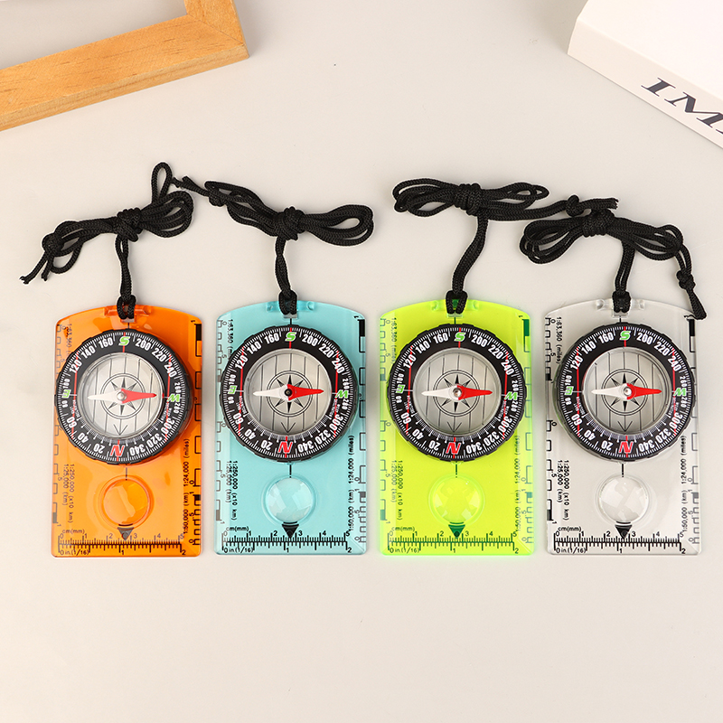 Map Compass Orienteering - Waterproof Orienteering Compass for Map Reading