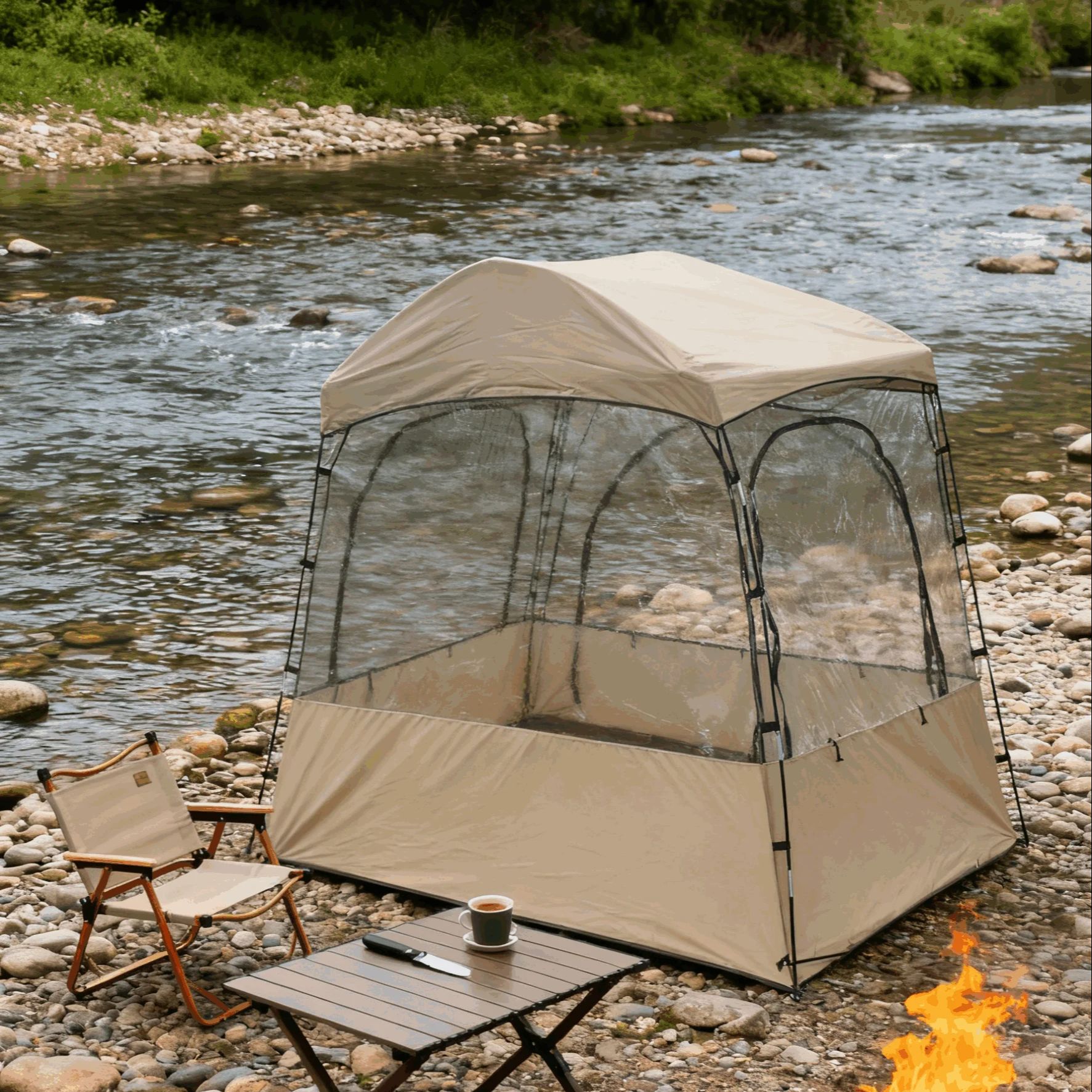 Outdoor Adventure Dome Shelter - Gardens, Patios, Outdoor Adventures Bubble Shelter