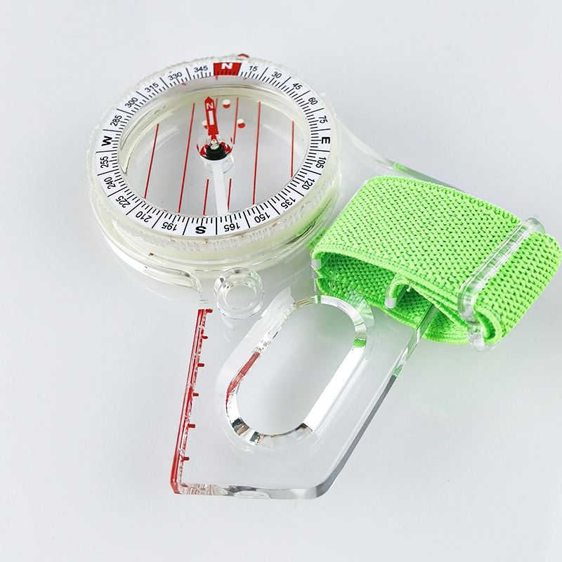Map Compass Orienteering - 1pc Outdoor Professional Thumb Compass Elite
