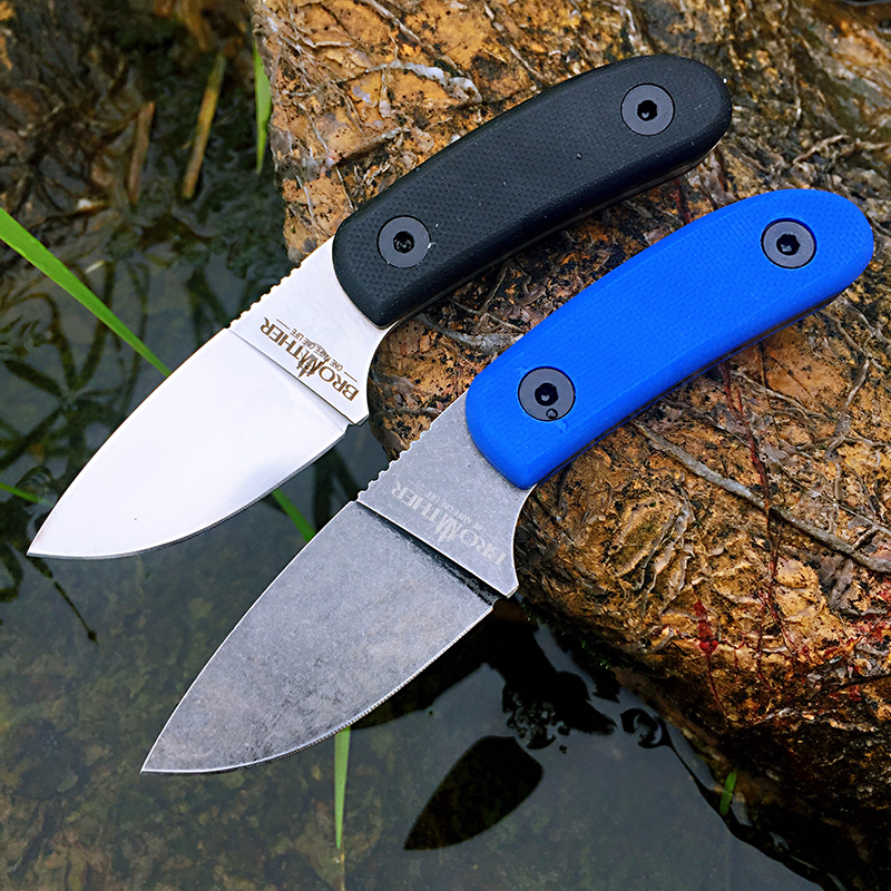 Survival Knife Full Tang - Brother Knife F015 Fixed Blade D2