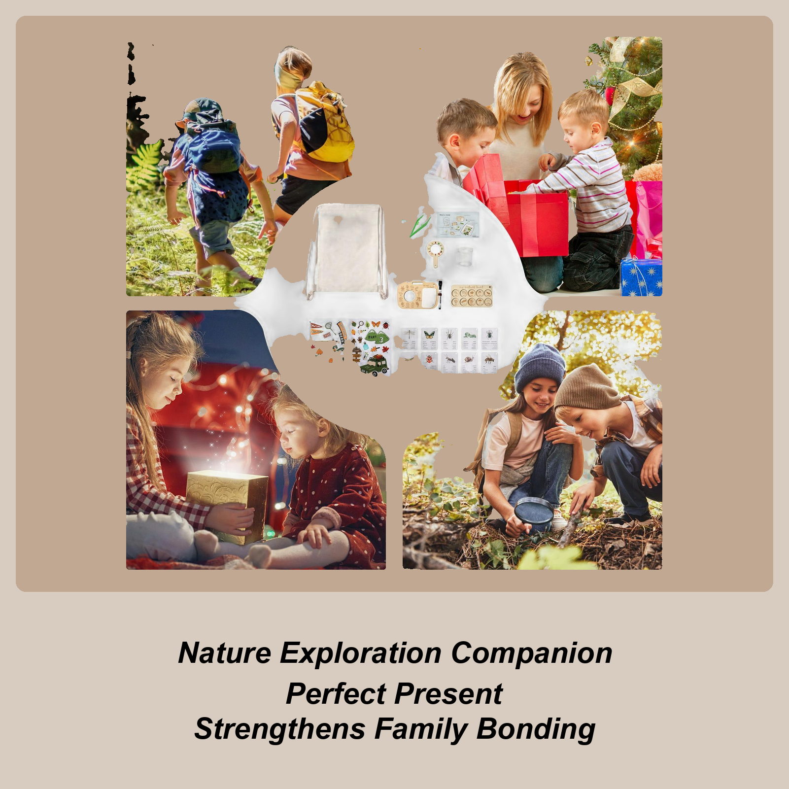 Outdoor Adventure Microscope - Nature Exploration Toys Plant Microscope Educational