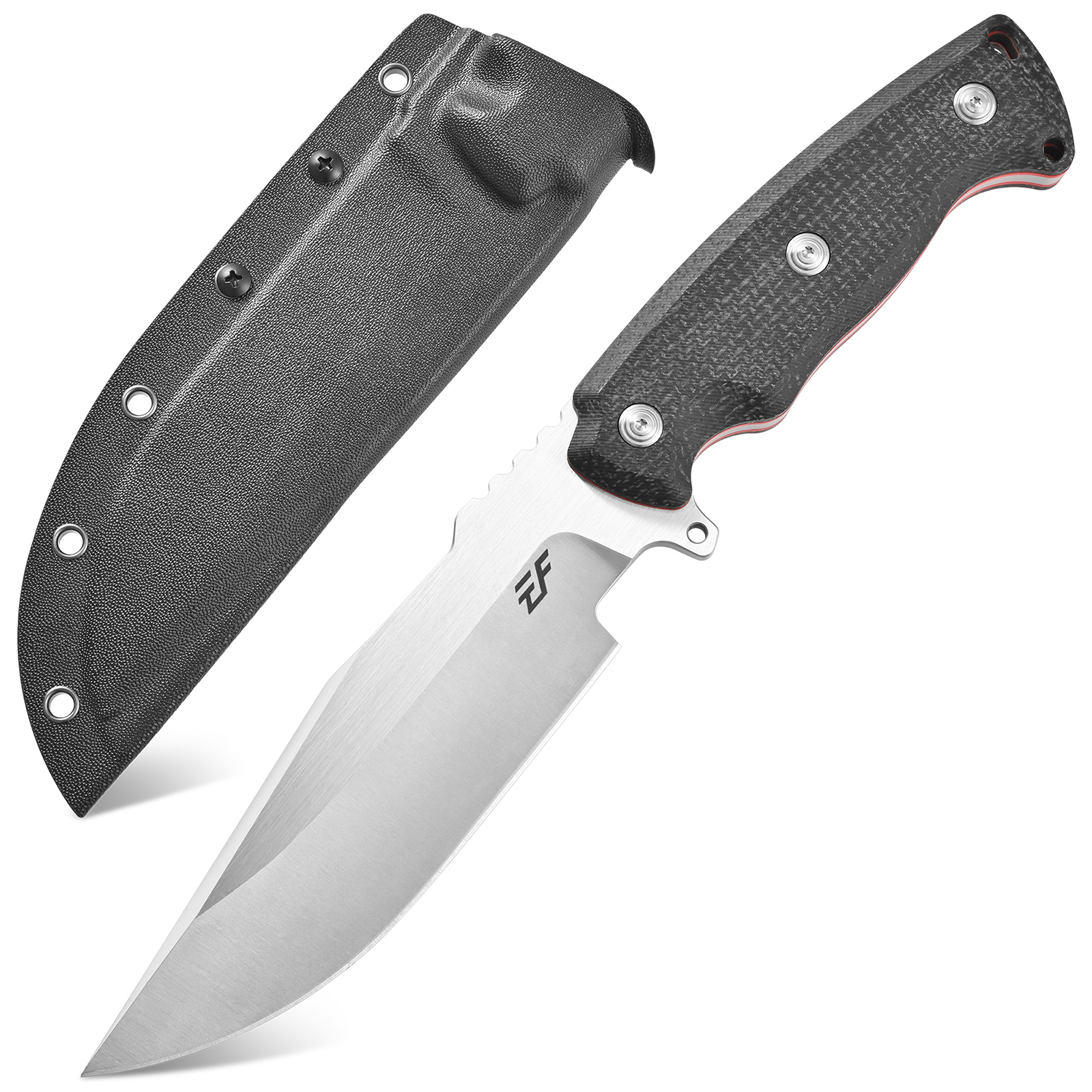 Survival Knife Full Tang - Eafengrow EF164 Fixed Blade Knife DC53