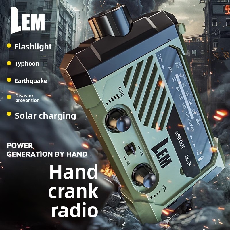 Survival Radio-Emergency Hand  - Emergency Radio Solar 评论和价格