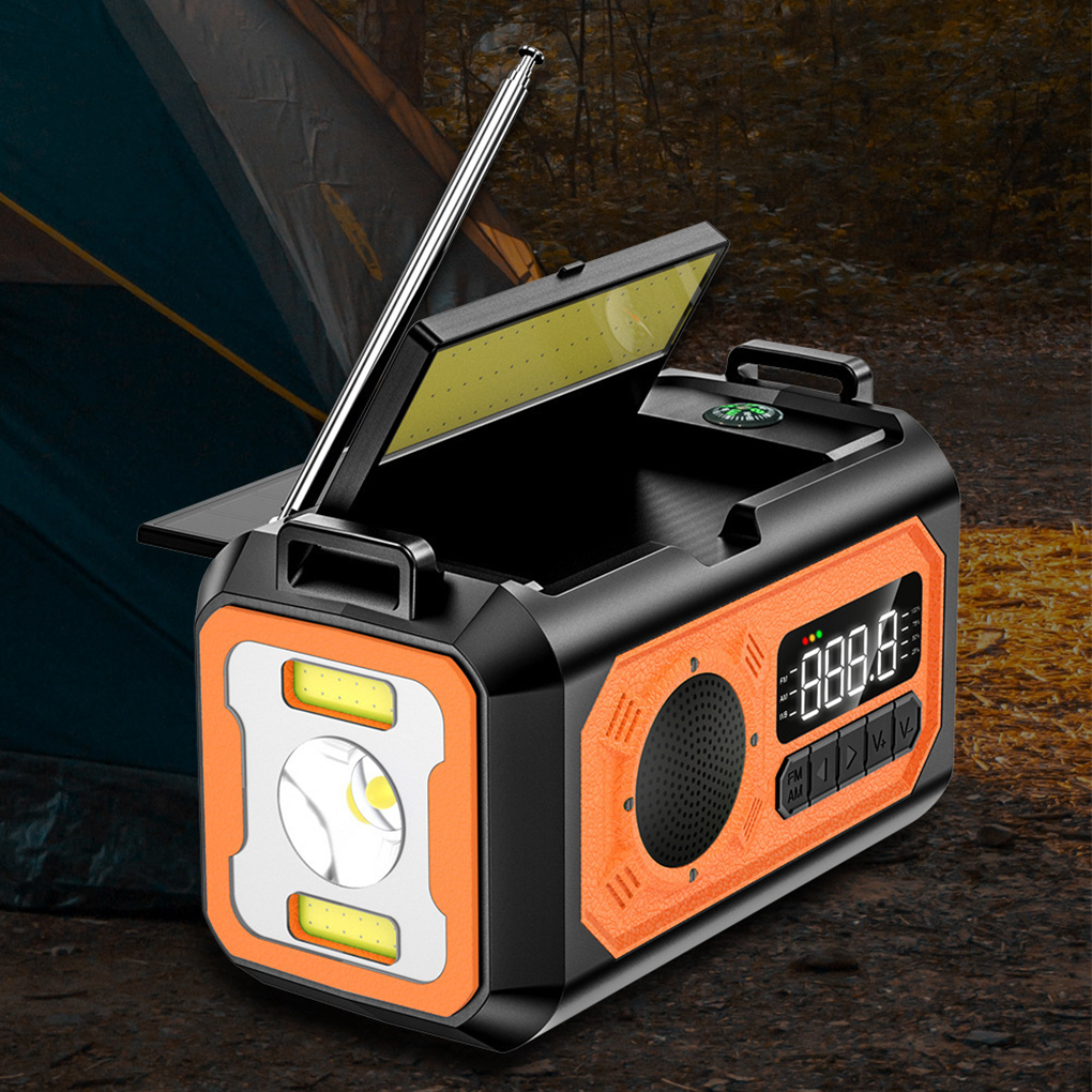 12000mAh Weather Radio AM/FM/N - Emergency Radio Solar 评论和价格