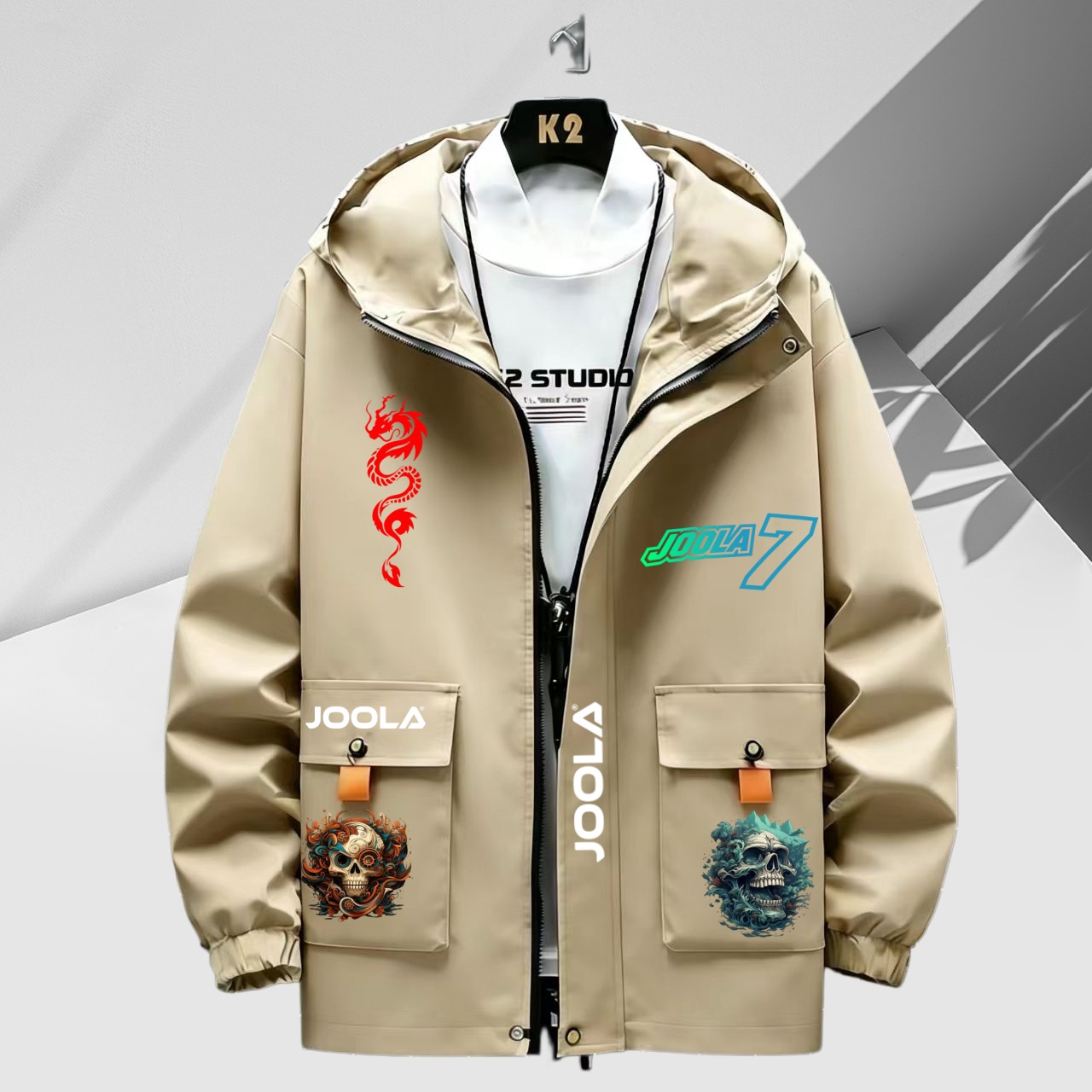 Men's Lightweight Solid Color  - Outdoor Adventure Windbreaker 评论和价格
