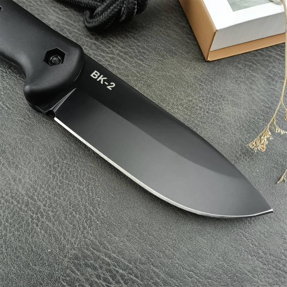 Fixed Blade Cutting Knife BK2  - Survival Knife Full Tang 评论和价格
