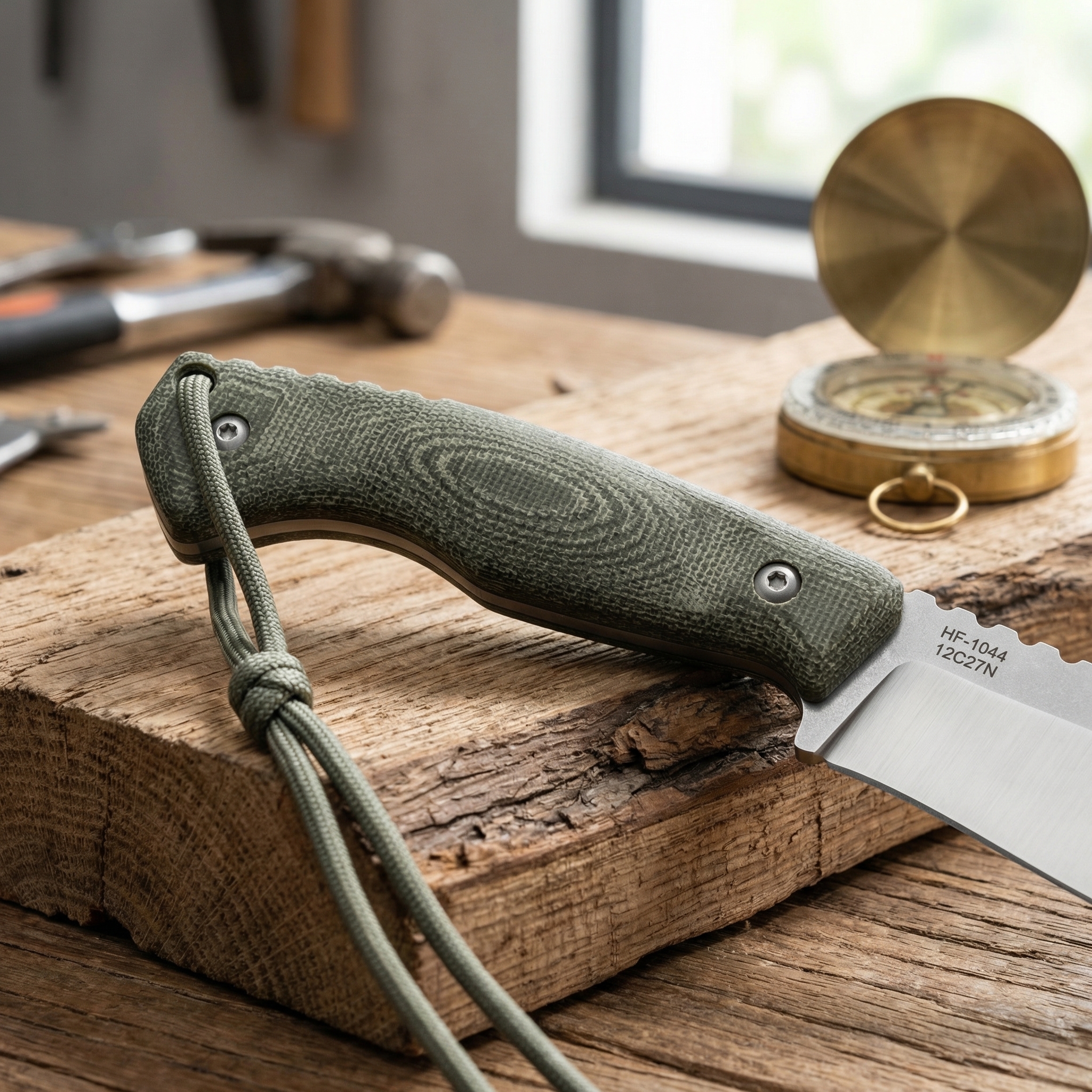 High-quality steel fixed blade - Survival Knife Full Tang 评论和价格