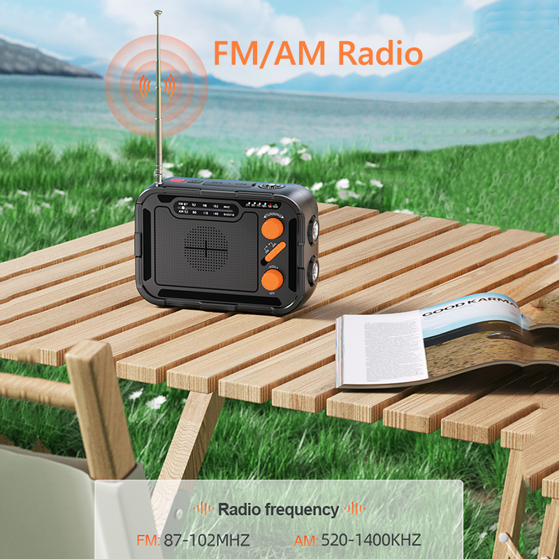 5000mAh Emergency Solar Power  - Emergency Radio Solar 评论和价格