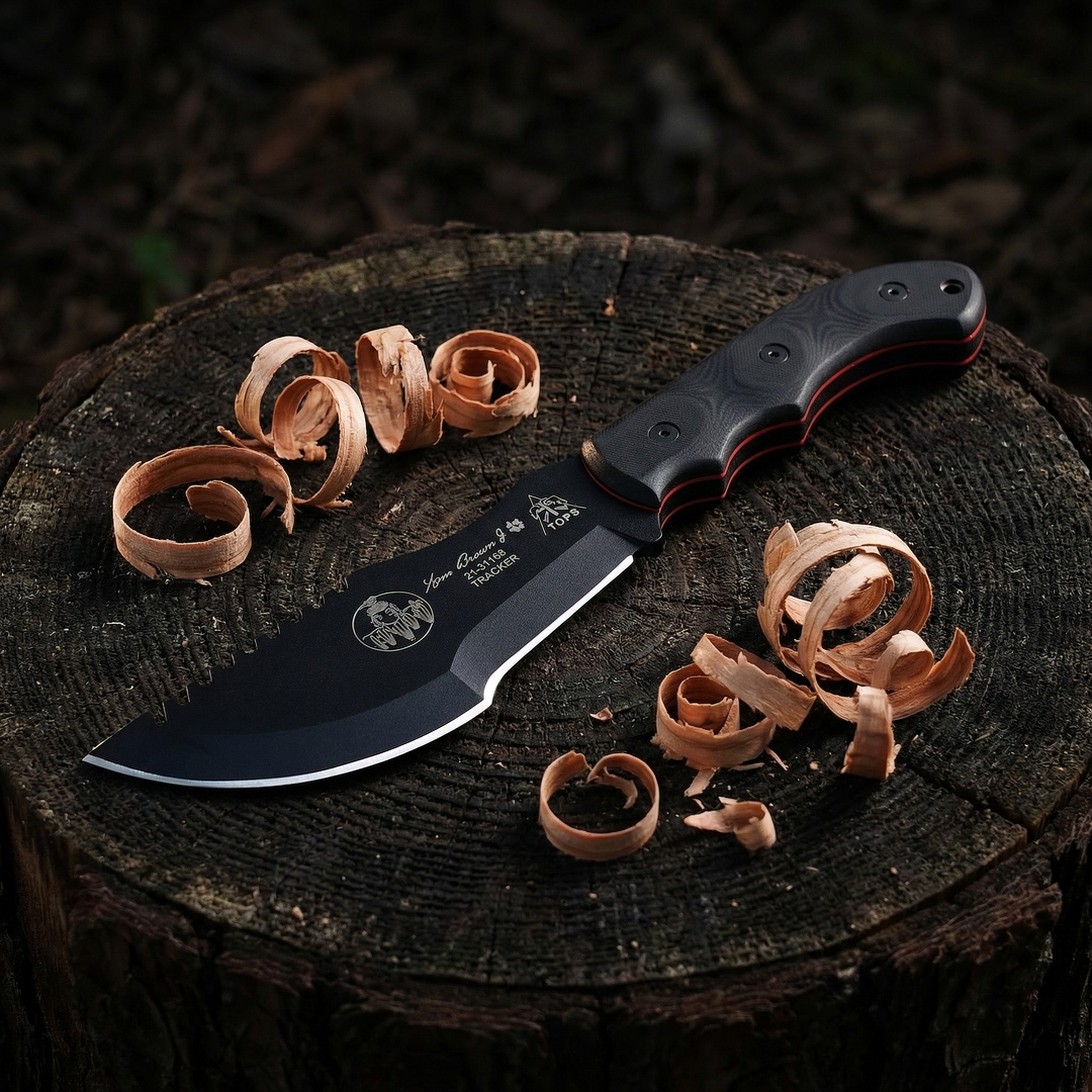 TOPS Tracker - Jungle Rescue K - Survival Knife Full Tang 评论和价格