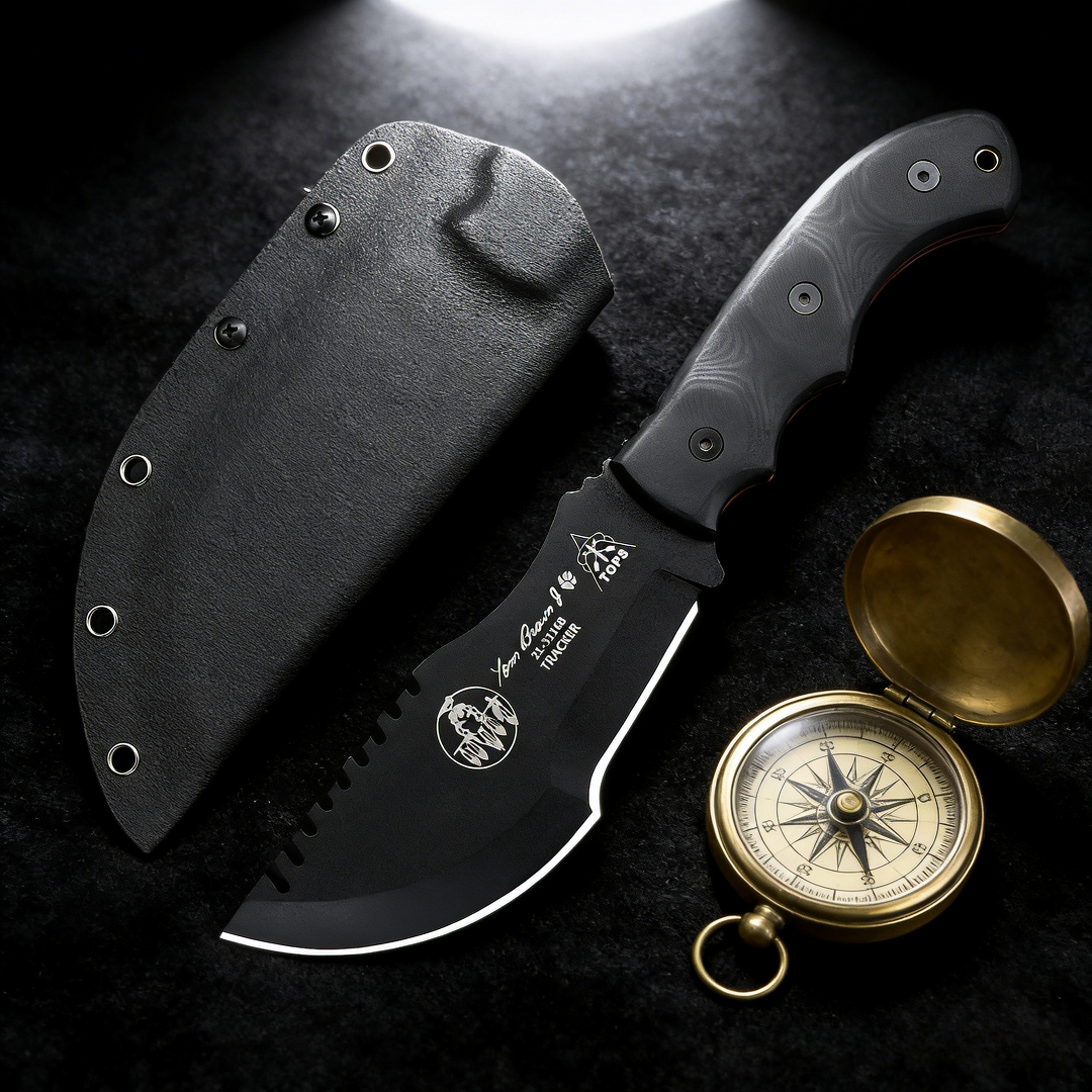 TOPS Tracker - Jungle Rescue K - Survival Knife Full Tang 评论和价格