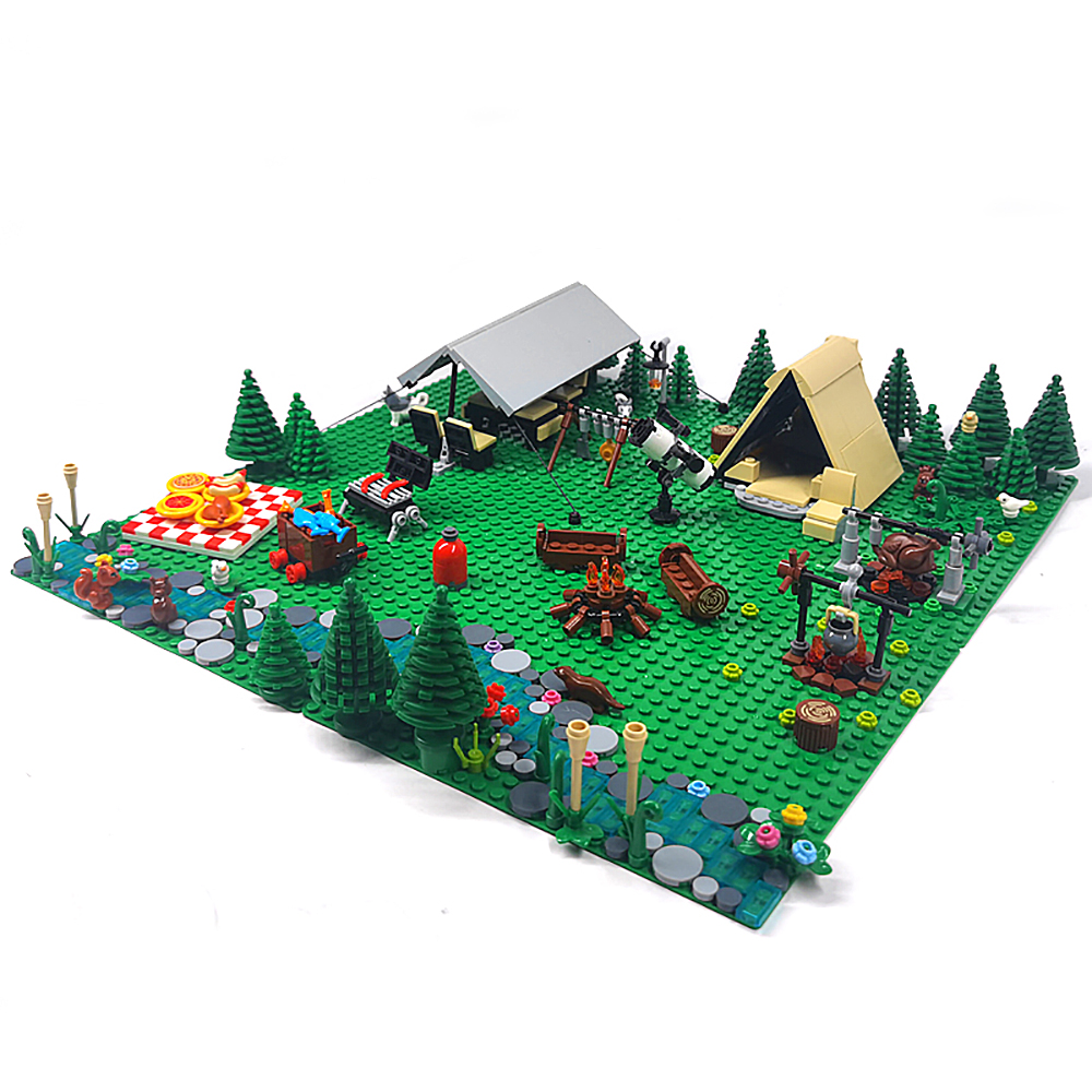 Camping Building Block Set Out - Outdoor Adventure Brand 评论和价格
