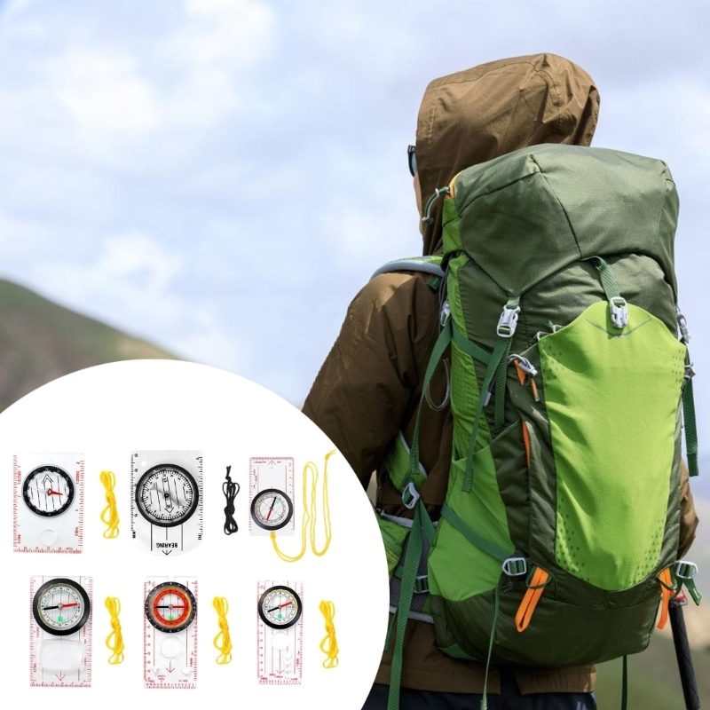 77UF Backpacking Baseplate Map - Map Compass Orienteering 评论和价格