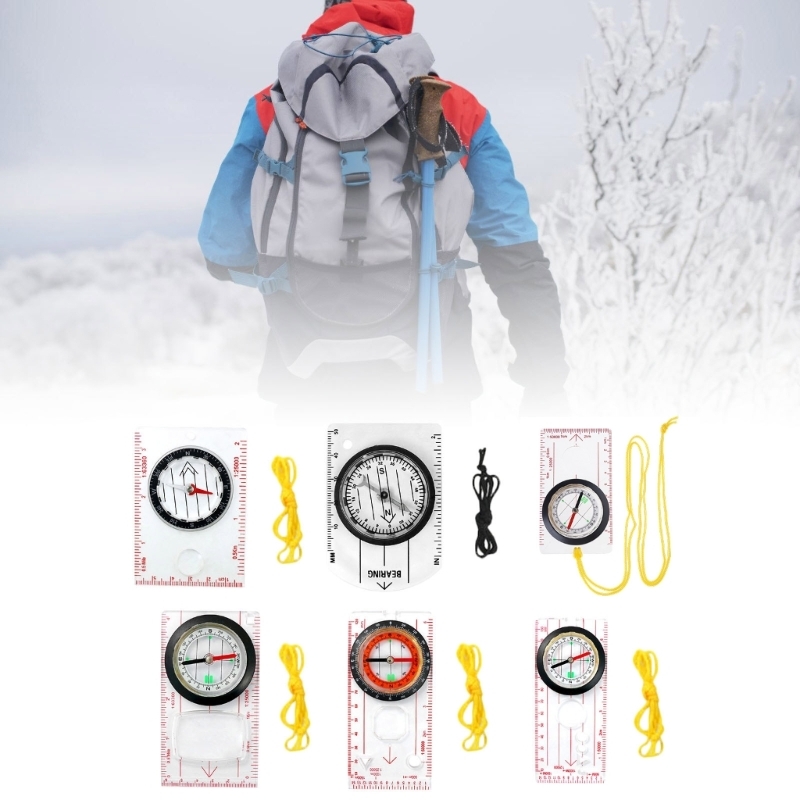 77UF Backpacking Baseplate Map - Map Compass Orienteering 评论和价格