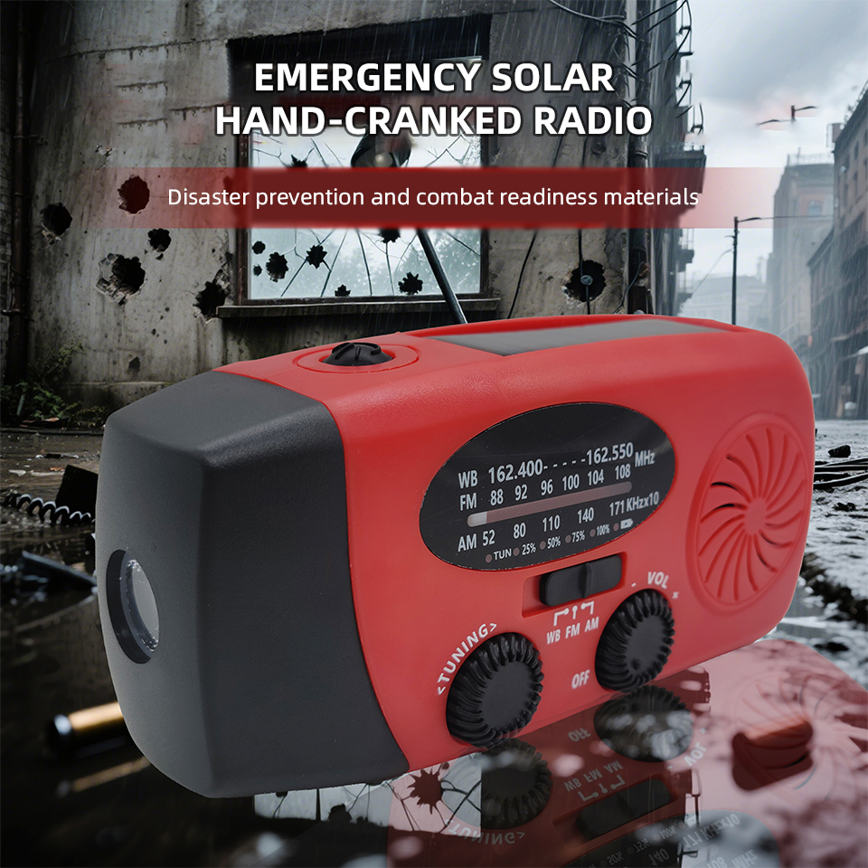 Hand Cranked Emergency Radio G - Emergency Radio Solar 评论和价格