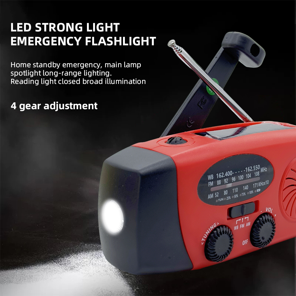 Hand Cranked Emergency Radio G - Emergency Radio Solar 评论和价格