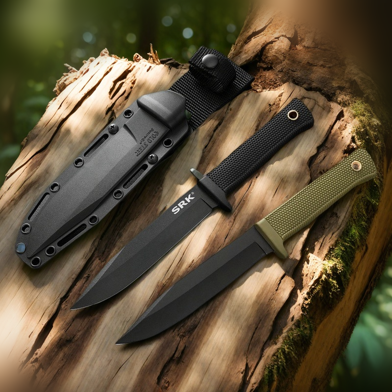 SKR Straight Fixed Blade RN Gl - Survival Knife Full Tang 评论和价格