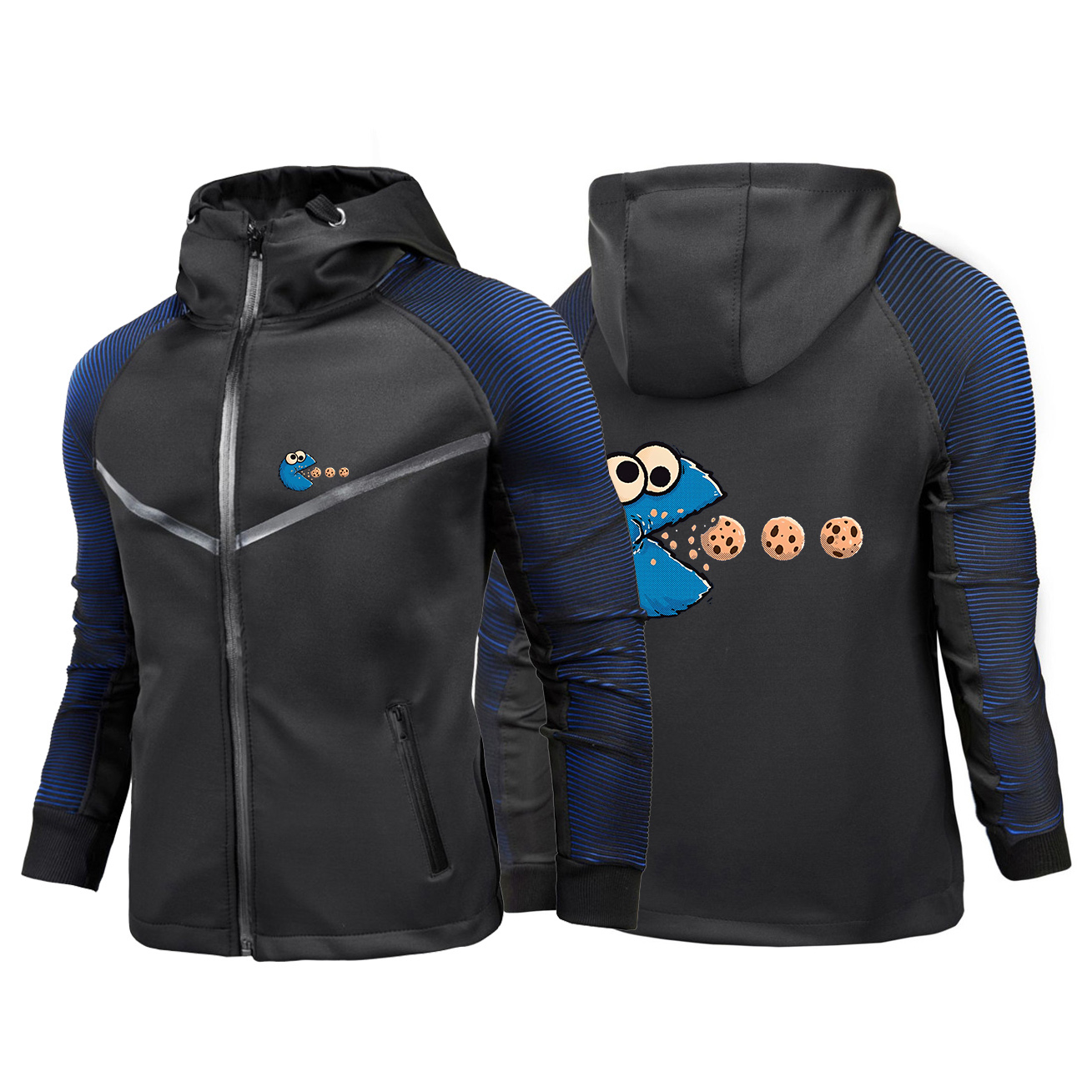 NomNom-Cookie Adventure Graphi - Outdoor Adventure Windbreaker 评论和价格