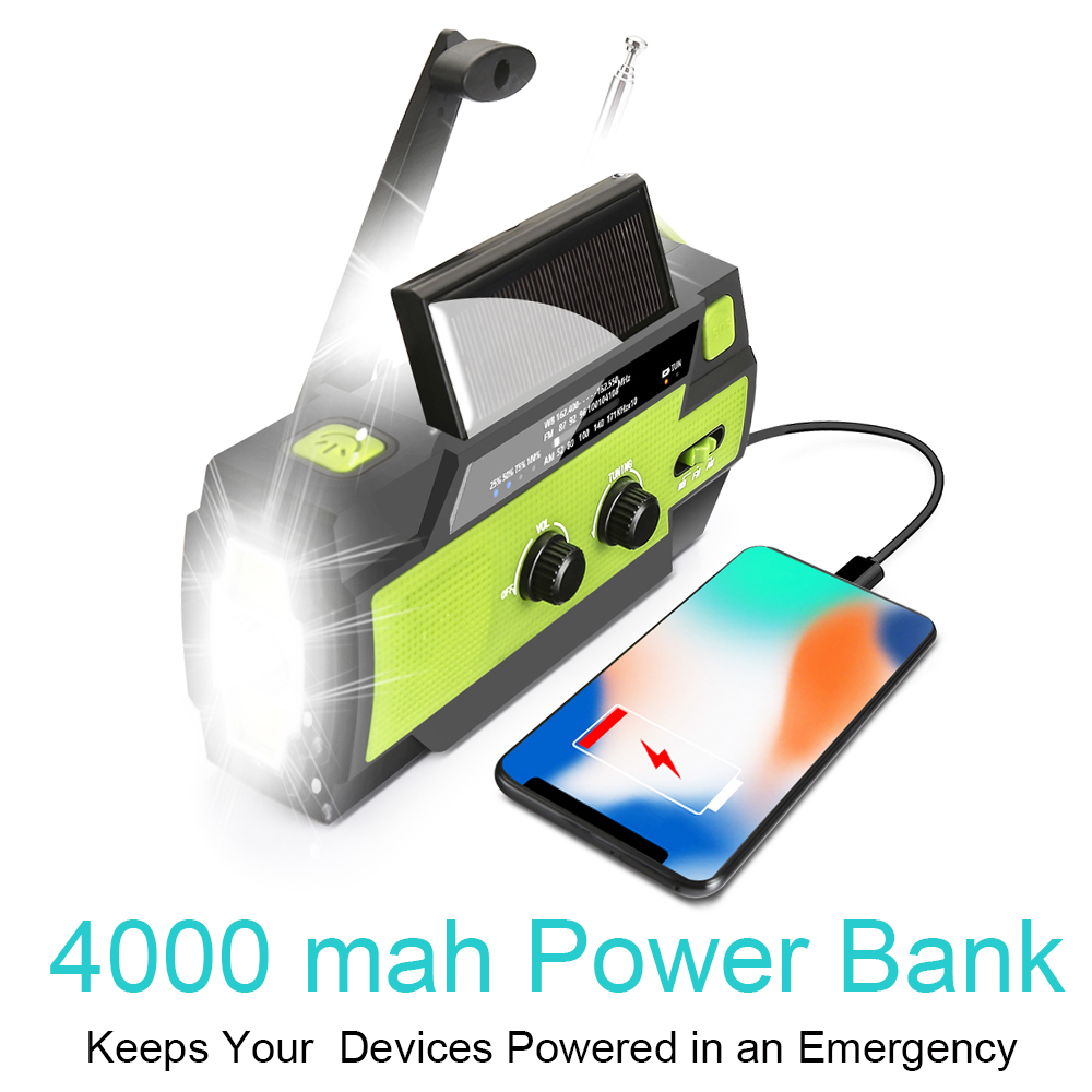 Emergency NOAA Weather Radio,P - Emergency Radio Solar 评论和价格