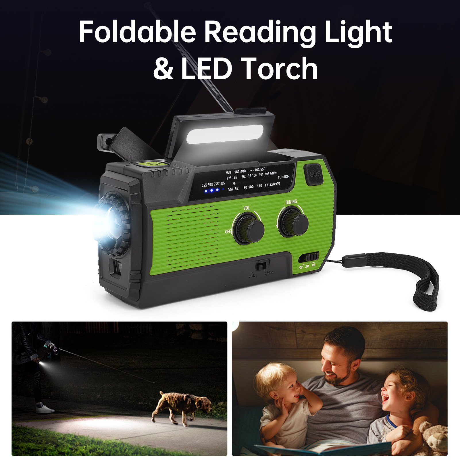 Hand Crank Emergency Radio Sol - Emergency Radio Solar 评论和价格