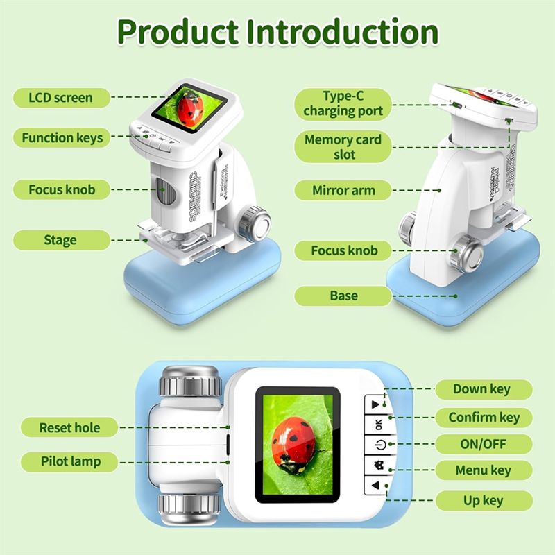ABZL Explore Science Kids Digi - Outdoor Adventure Microscope 评论和价格