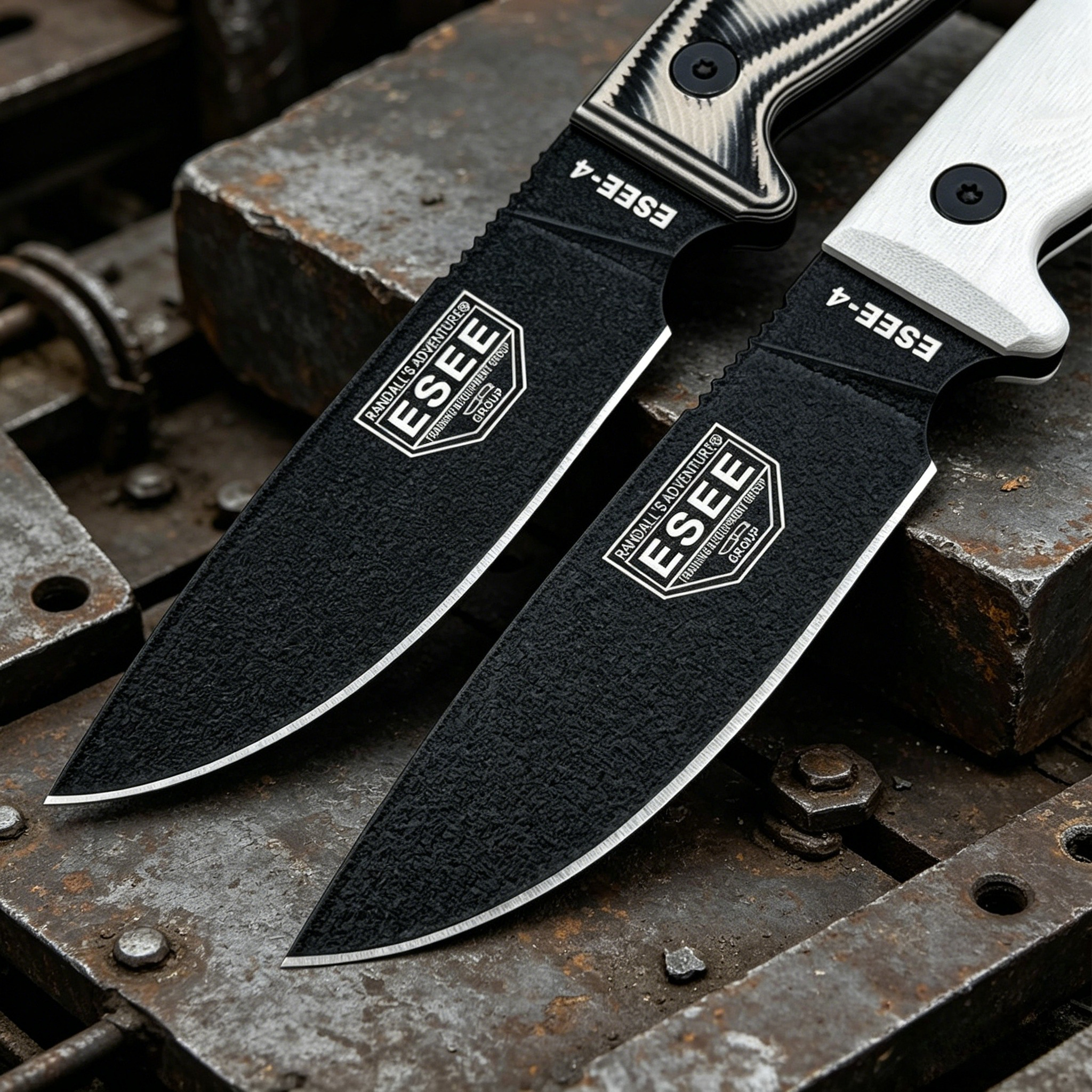 ESEE4 D2 Stonewashed Camping F - Survival Knife Full Tang 评论和价格