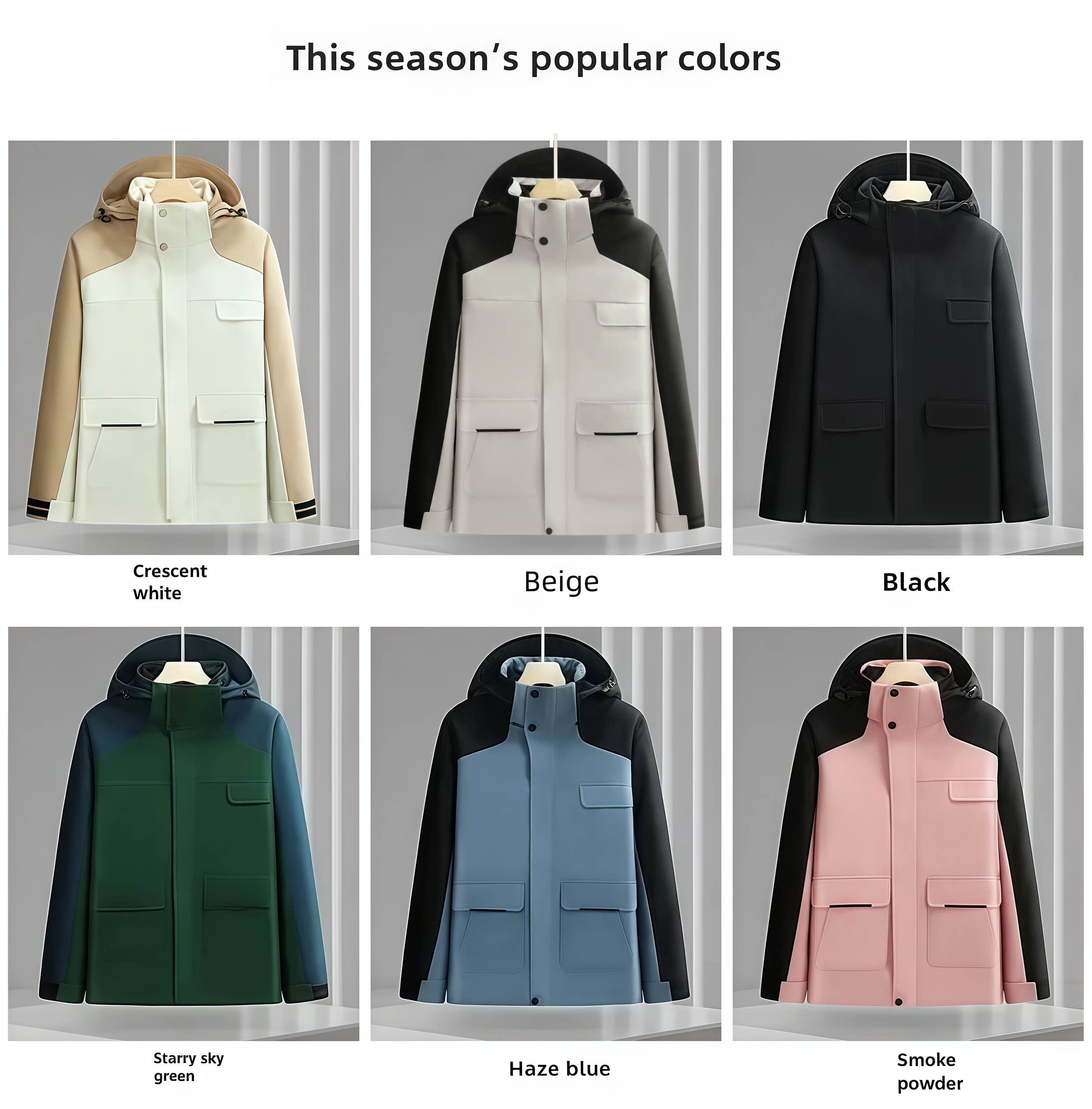 Detachable Polar Fleece Inner  - Outdoor Adventure Windbreaker 评论和价格