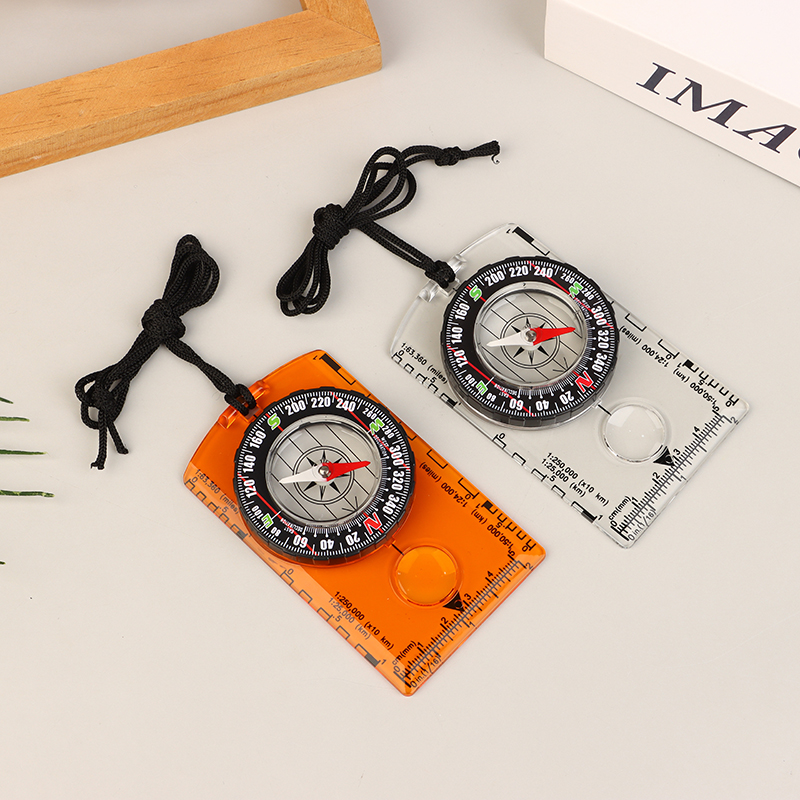 Waterproof Orienteering Compas - Map Compass Orienteering 评论和价格