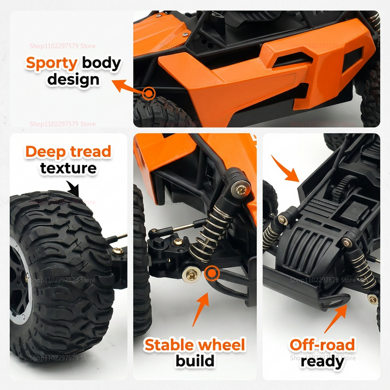 RC Monster Truck 1:16 Scale Re - Outdoor Adventure Vehicles 评论和价格