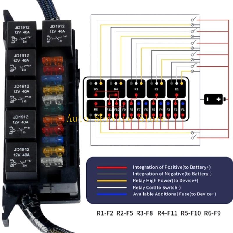 462A Weatherproof 11 Way Fuses - Outdoor Adventure Vehicles 评论和价格