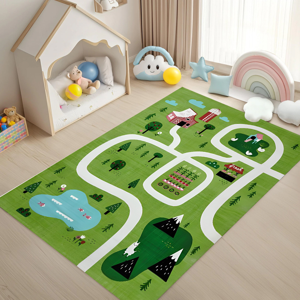 Kids Farm Adventure Play Mat E - Outdoor Adventure Farm 评论和价格