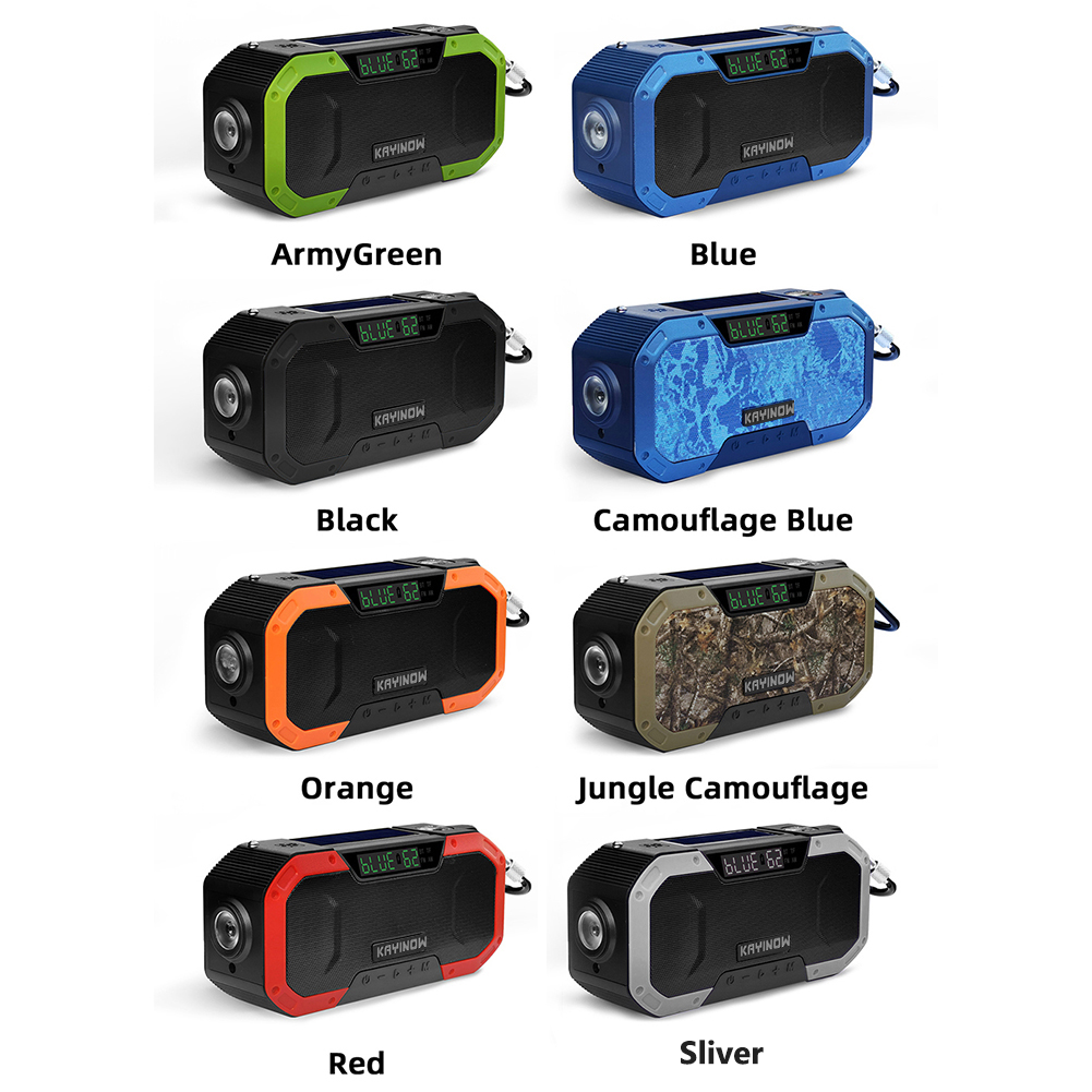 Hand Crank Solar Radio Multifu - Emergency Radio Solar 评论和价格