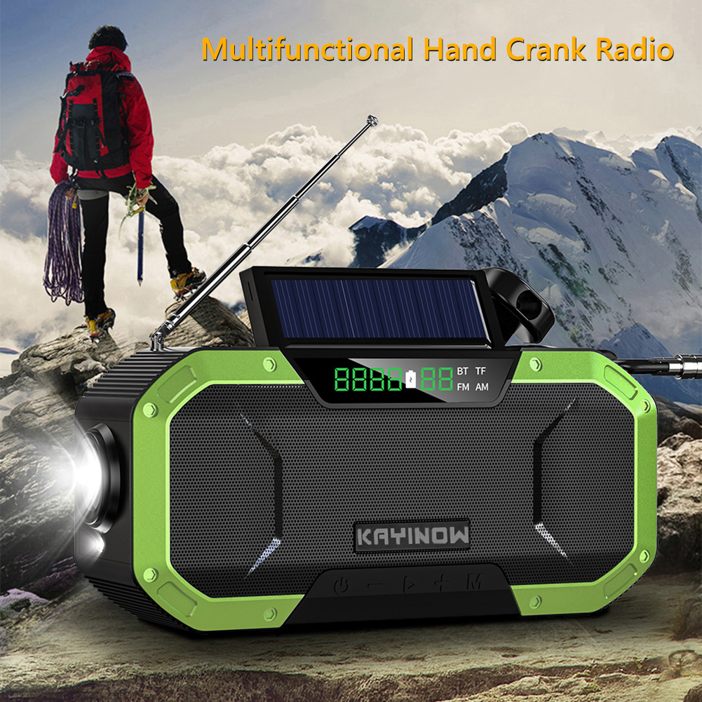 Hand Crank Solar Radio Multifu - Emergency Radio Solar 评论和价格