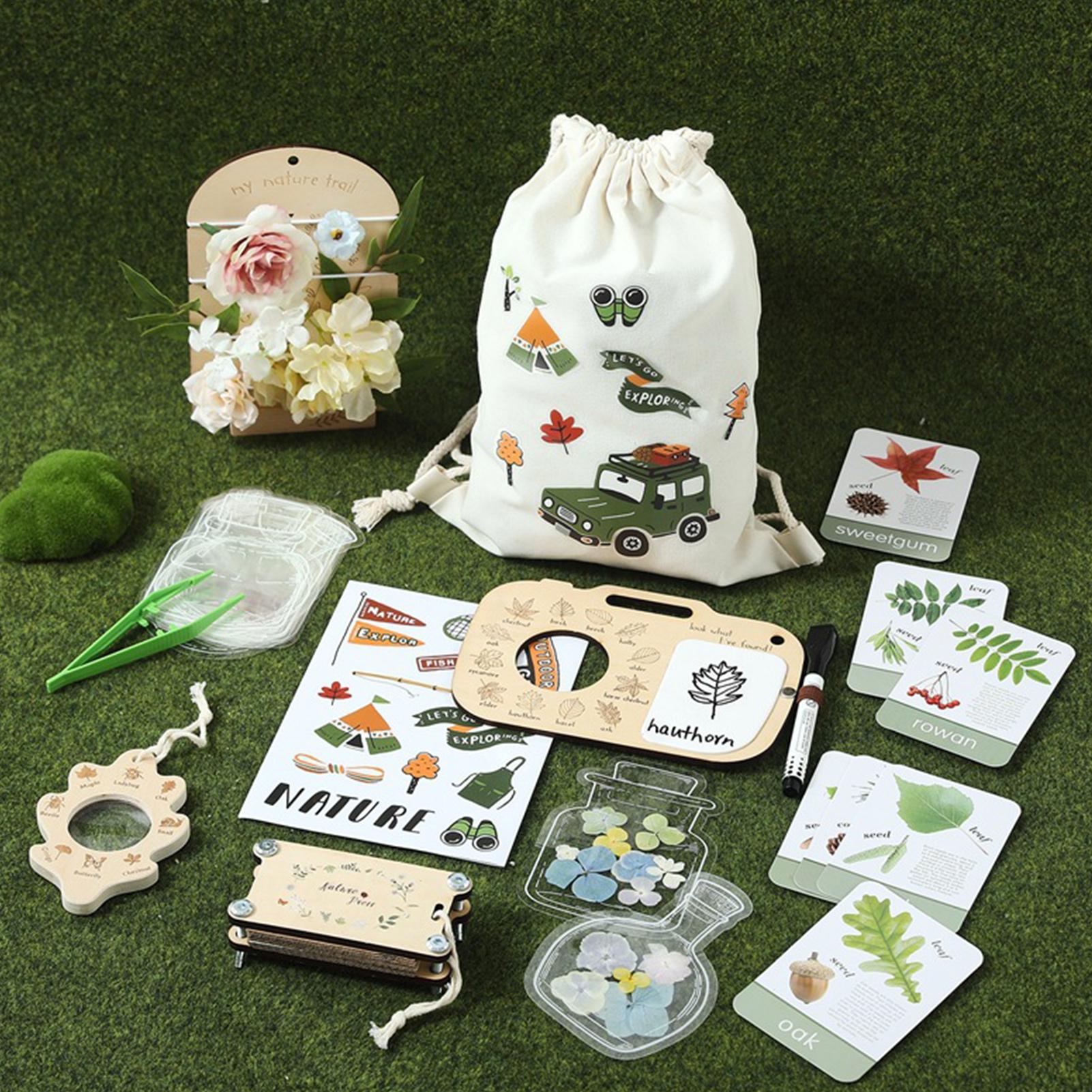 Kids Adventure Kit with Plant  - Outdoor Adventure Microscope 评论和价格