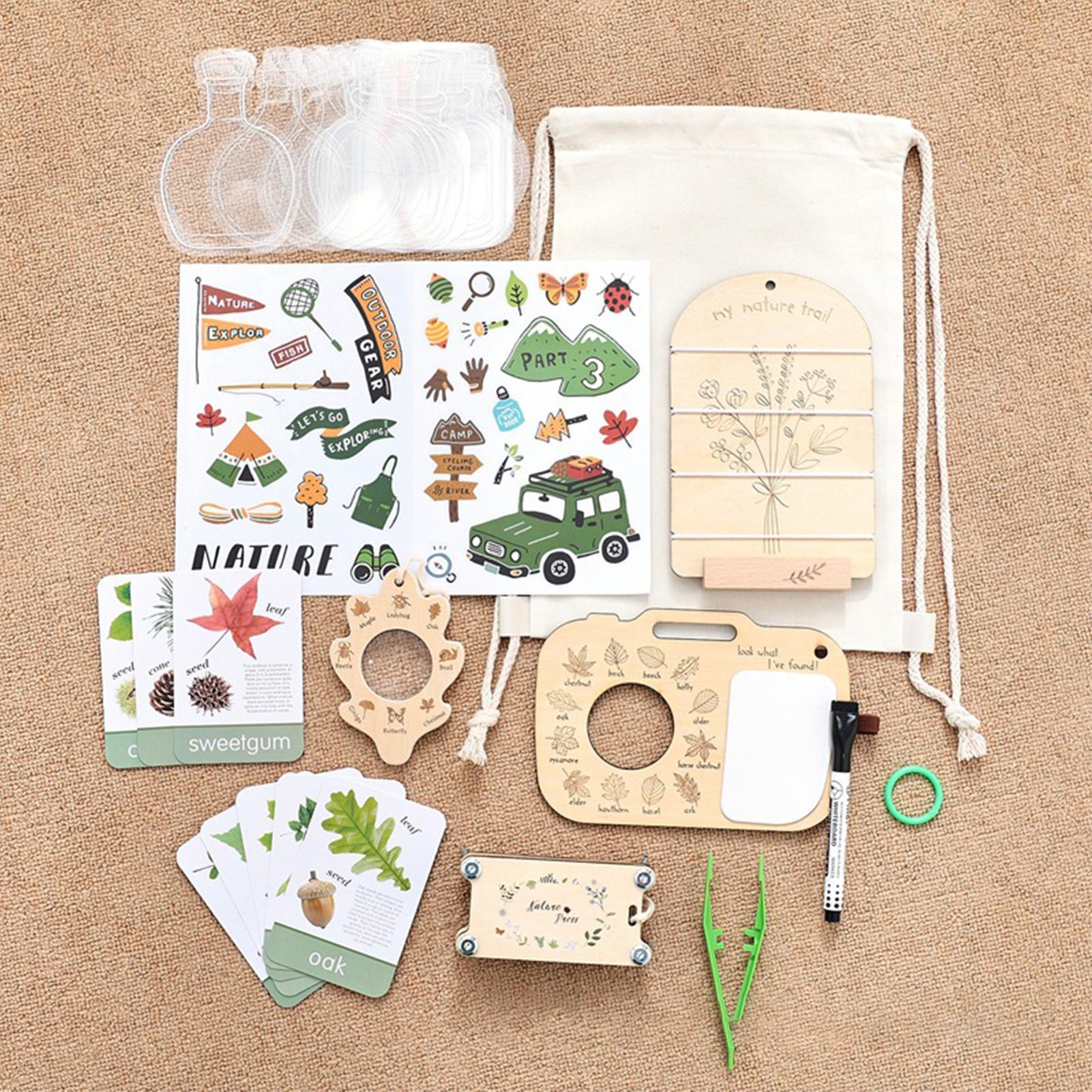 Kids Adventure Kit with Plant  - Outdoor Adventure Microscope 评论和价格