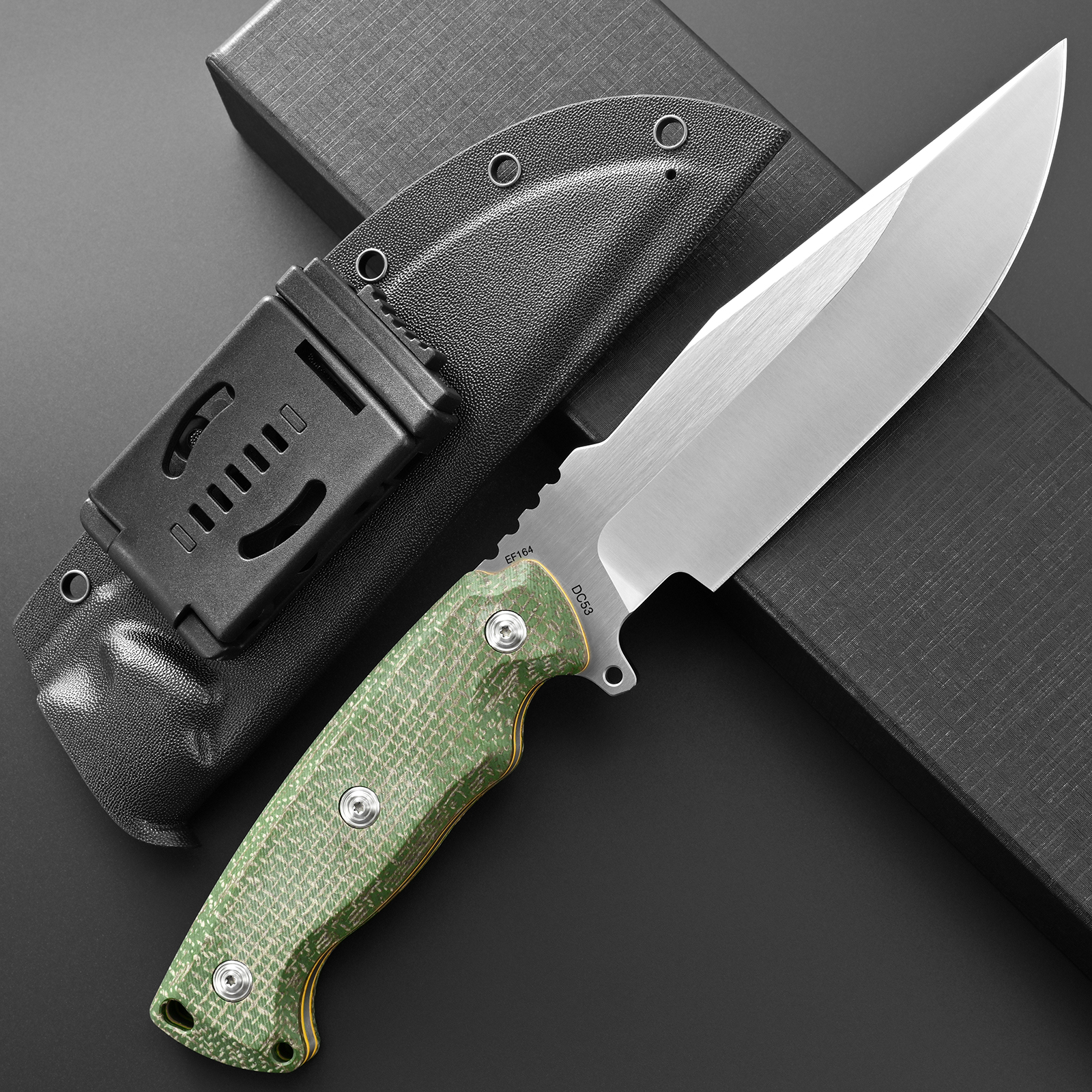 Eafengrow EF164 Fixed Blade Kn - Survival Knife Full Tang 评论和价格